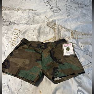 Camouflage shorts